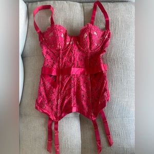 Victoria’s Secret Teddy Garter Bustier